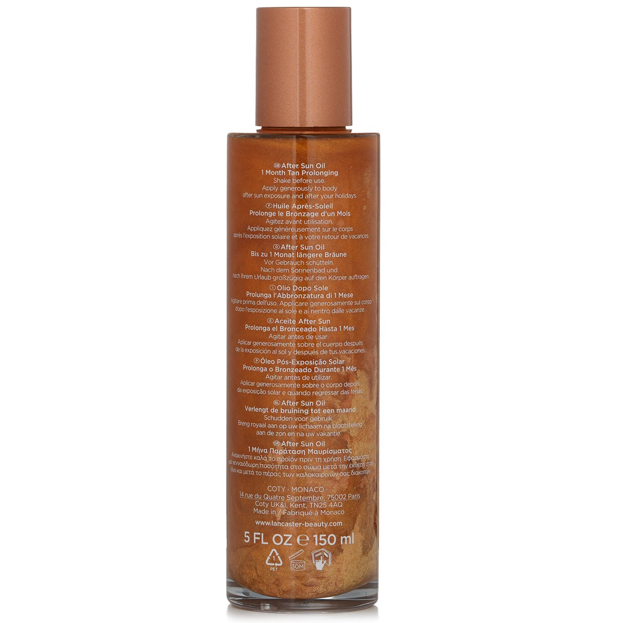 Lancaster - Golden Tan Maximizer 1 Month Tan Prolonging After Sun Oil  - 150ml/5