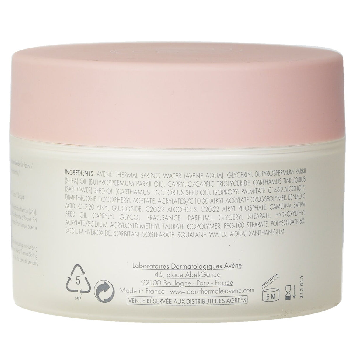 Avene - Moisturizing Melt-in Balm For Body - For Dry Sensitive Skin  - 250ml/8.4
