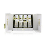 Luxurious 4-week anti-aging treatment with 4 vials, rejuvenates skin, reduces fatigue and wrinkles, enhances complexion.
