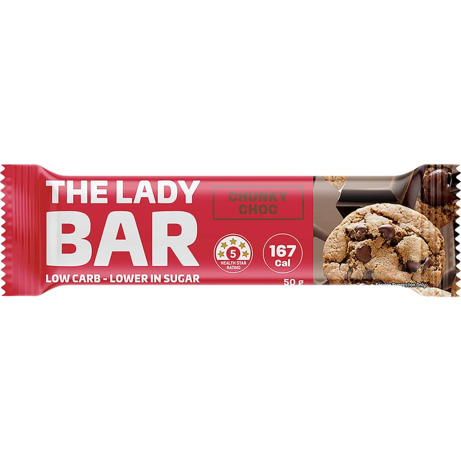 The Lady Bar Protein Bar Chunky Choc 50g