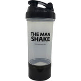 The Man Shake Shaker Black 600mL
