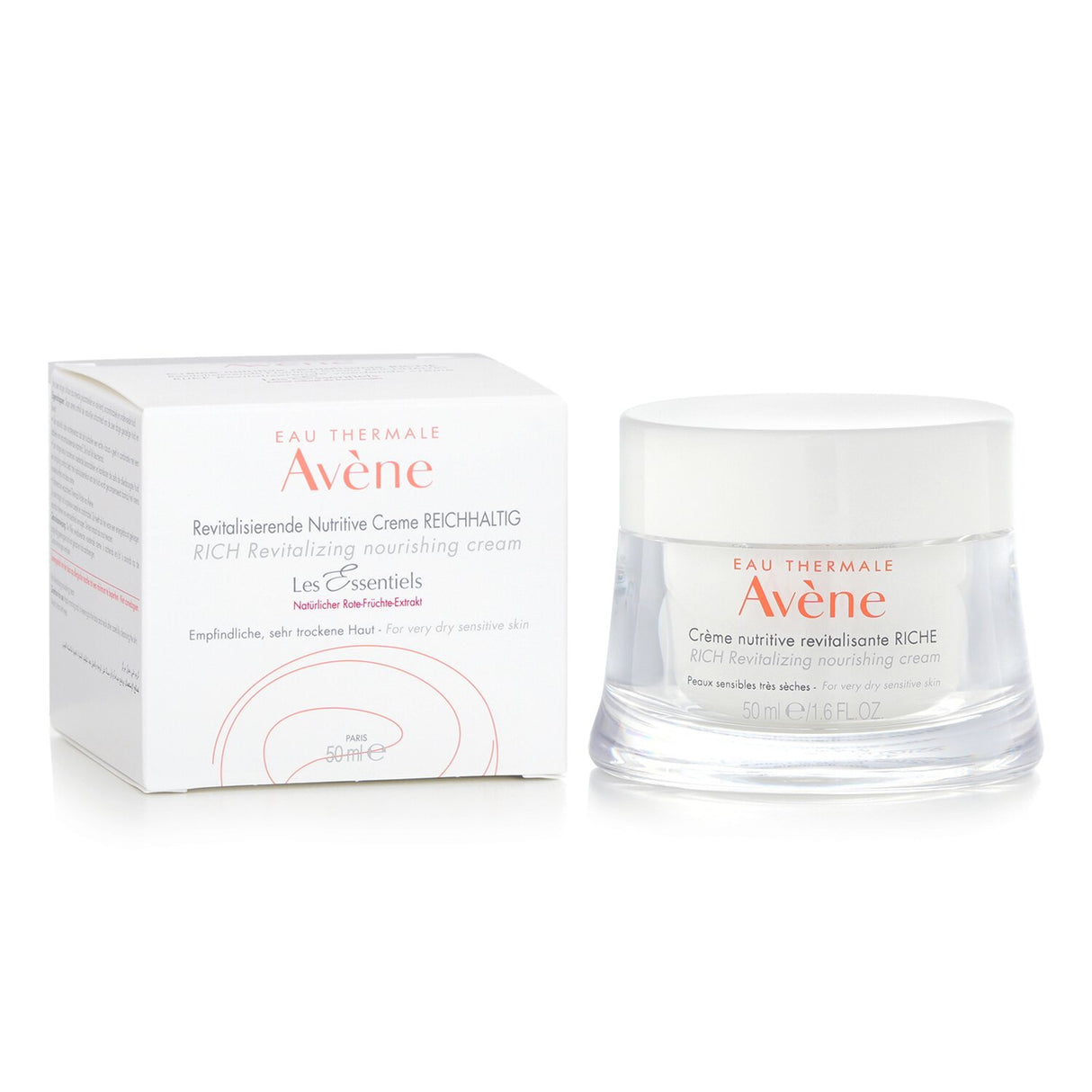 Avene - Revitalizing Nourishing Rich Cream - For Very Dry Sensitive Skin  - 50ml