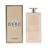 "100ml Lancome Idole Eau De Parfum spray features a chypre-floral blend of bergamot, rose, and vanilla for modern femininity."