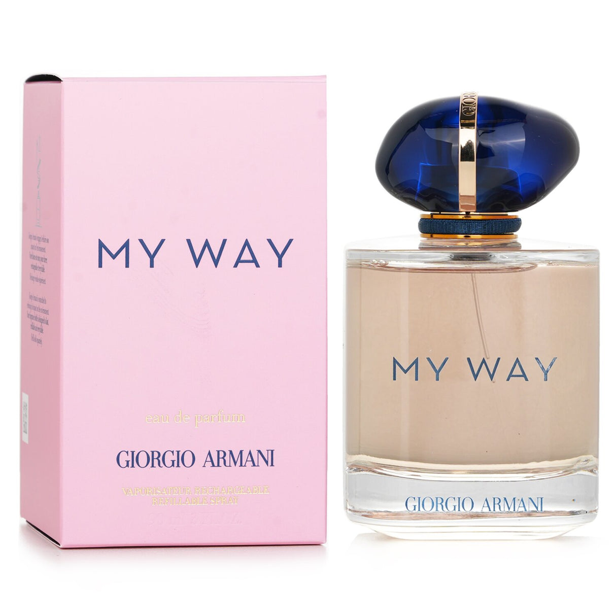 Giorgio Armani My Way Eau De Parfum 90ml, citrus floral scent for modern women, featuring bergamot, jasmine, and vanilla notes.