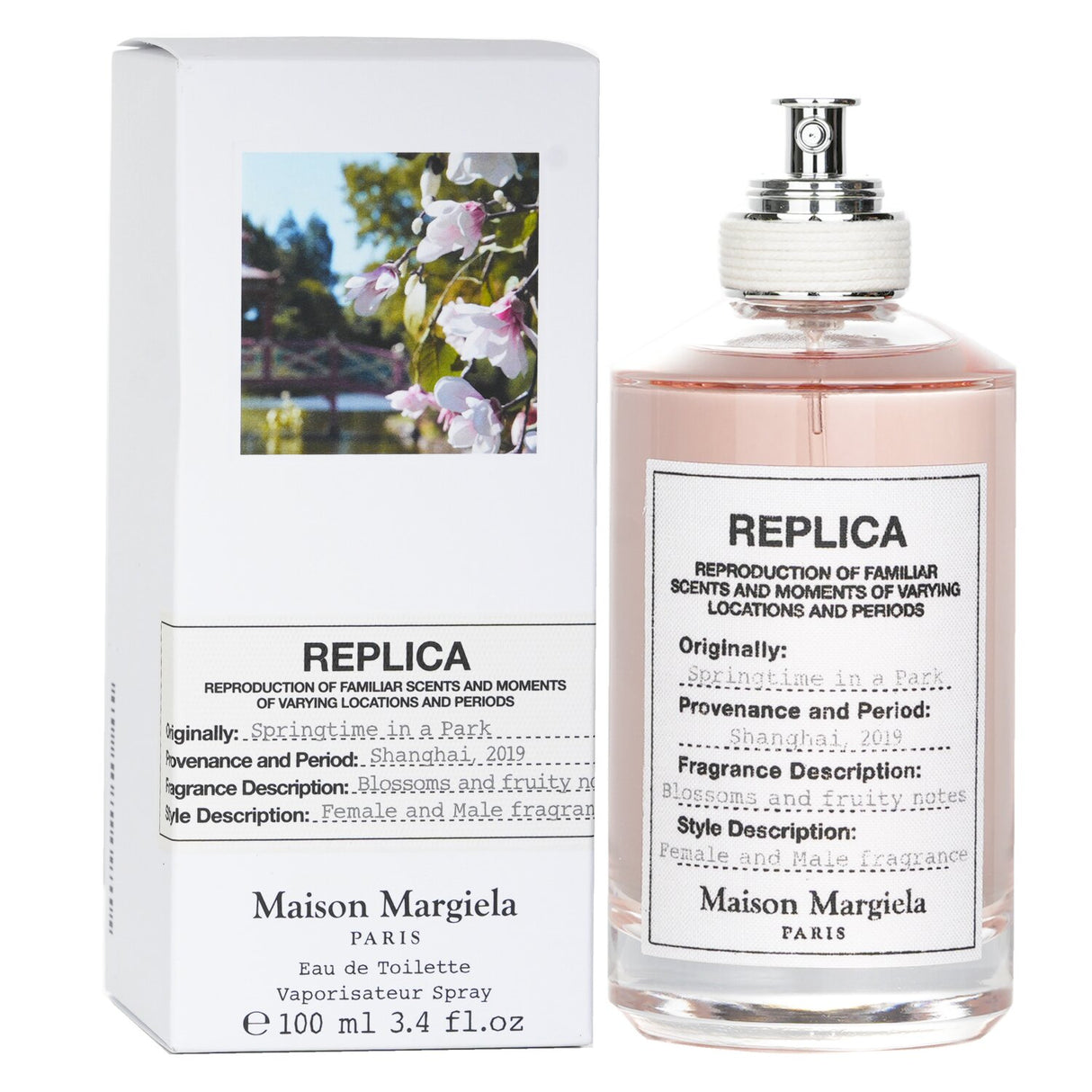 Maison Margiela Replica Springtime In A Park Eau De Toilette in 100ml features fruity floral notes for a fresh, uplifting scent.