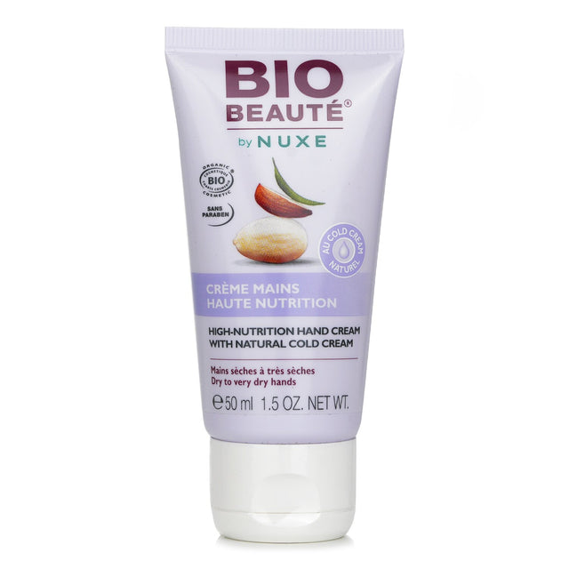 Ultra-nourishing hand cream with shea butter and natural cold cream, perfect for dry to very dry hands.