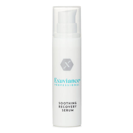 Exuviance Soothing Recovery Serum: a calming, multi-action serum targeting redness with active botanicals and algae extract.