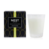 Nest scented candle featuring Amalfi lemon and mint, providing a refreshing aroma and up to 50 hours of burn time.