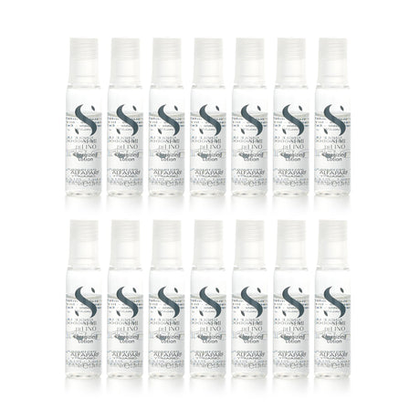 AlfaParf Semi Di Lino Scalp Renew Lotion in 12x10ml, revitalizes thinning hair, strengthens follicles, restores volume.