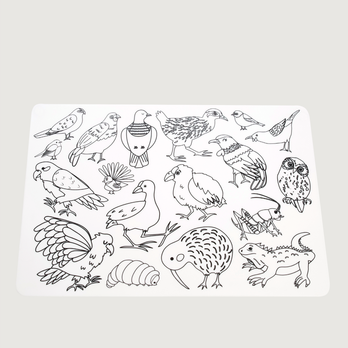 Moana Road - Silicone Colour-In Placemat