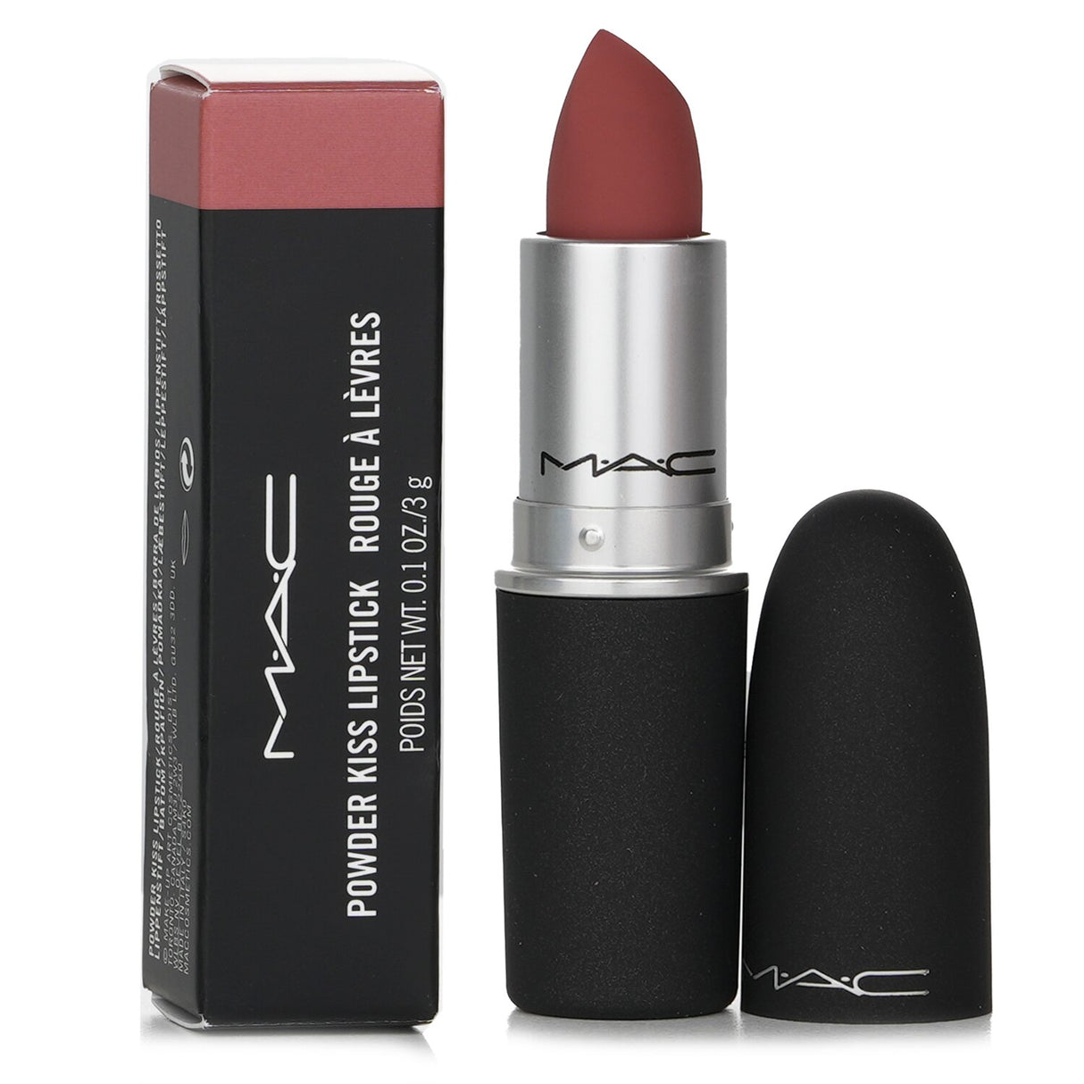 MAC - Powder Kiss Lipstick - # 921 Sultry Move  - 3g/0.1oz