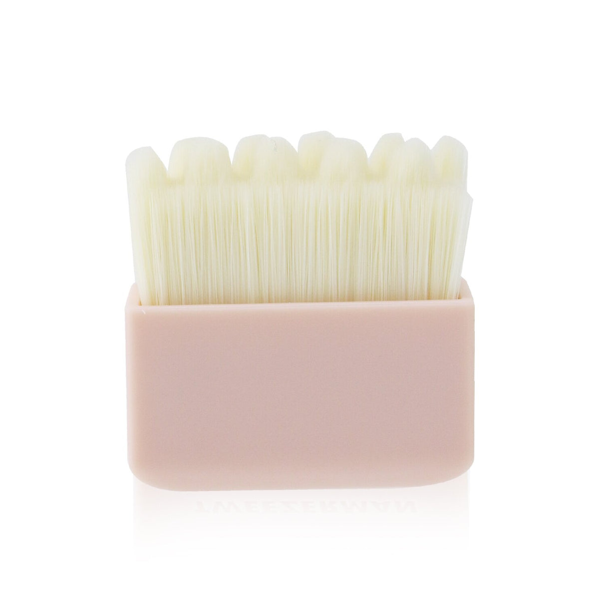 Tweezerman Dry Face Brush with soft bristles for gentle exfoliation and circulation, infused with antioxidant-rich green tea.