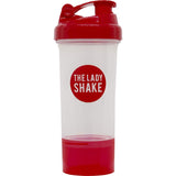 The Lady Shake Shaker Red 600mL