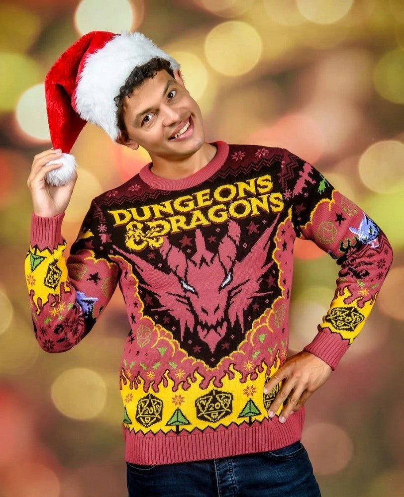 Dungeons & Dragons Christmas Jumper (Size XXXXL)