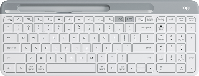 Logitech K580 Multi-Device Wireless Keyboard - White