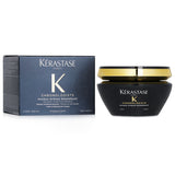 Luxurious Kerastase youth revitalizing hair mask for hydration, frizz control, and radiant, healthy hair.