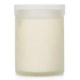 Elegant Voluspa Small Jar Candle with Spiced Goji and Tarocco Orange fragrance, hand-poured in a chic glass container.