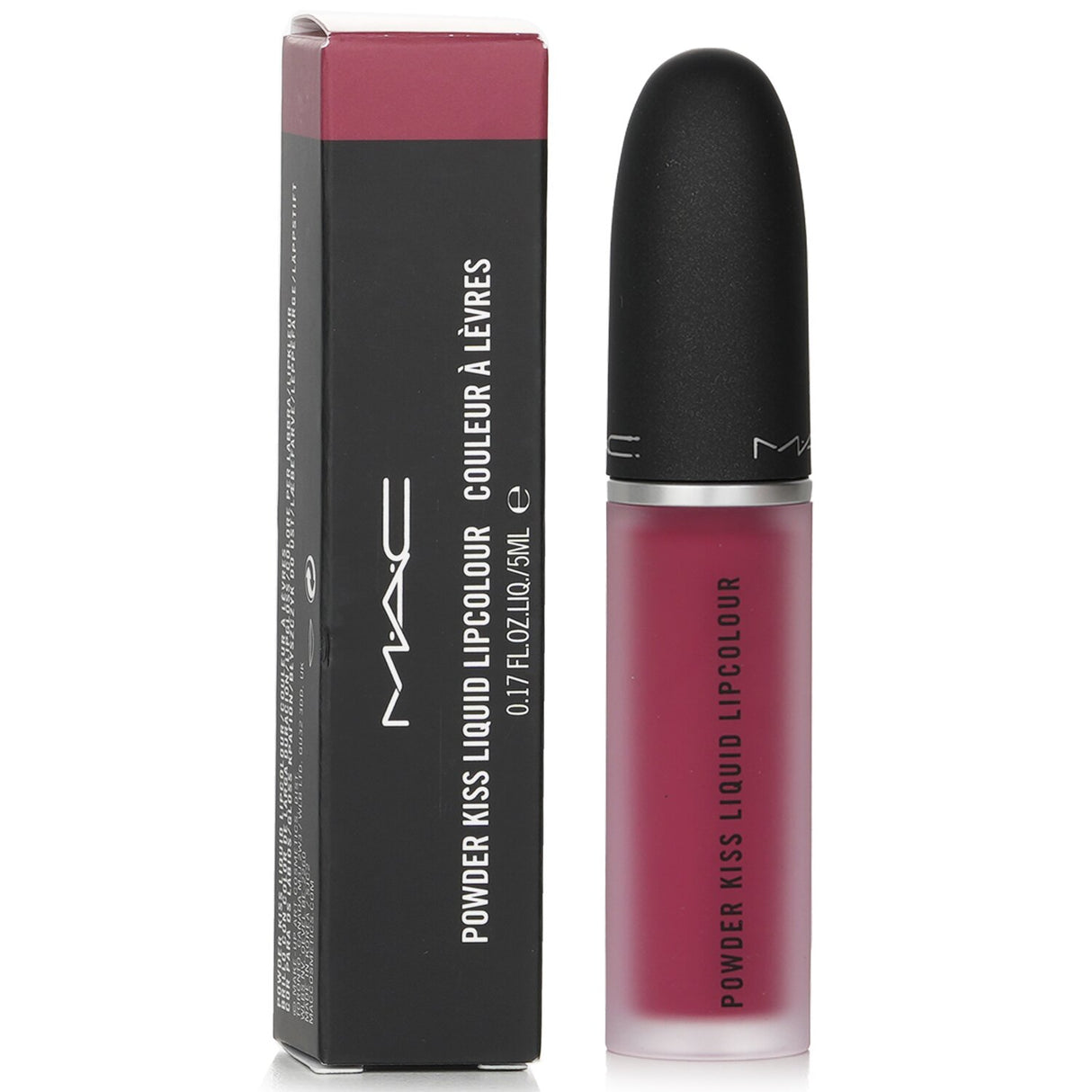 MAC - Powder Kiss Liquid Lipcolour - # 988 A Little Tamed  - 5ml/0.17oz