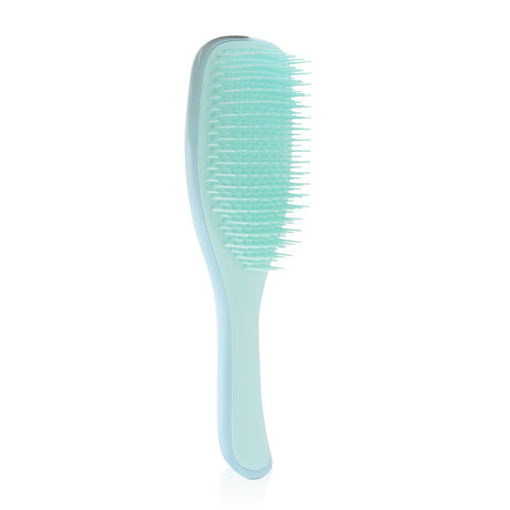 Mint Tangle Teezer Wet Detangling Brush for fine, fragile hair; features soft-flex teeth to minimize breakage.