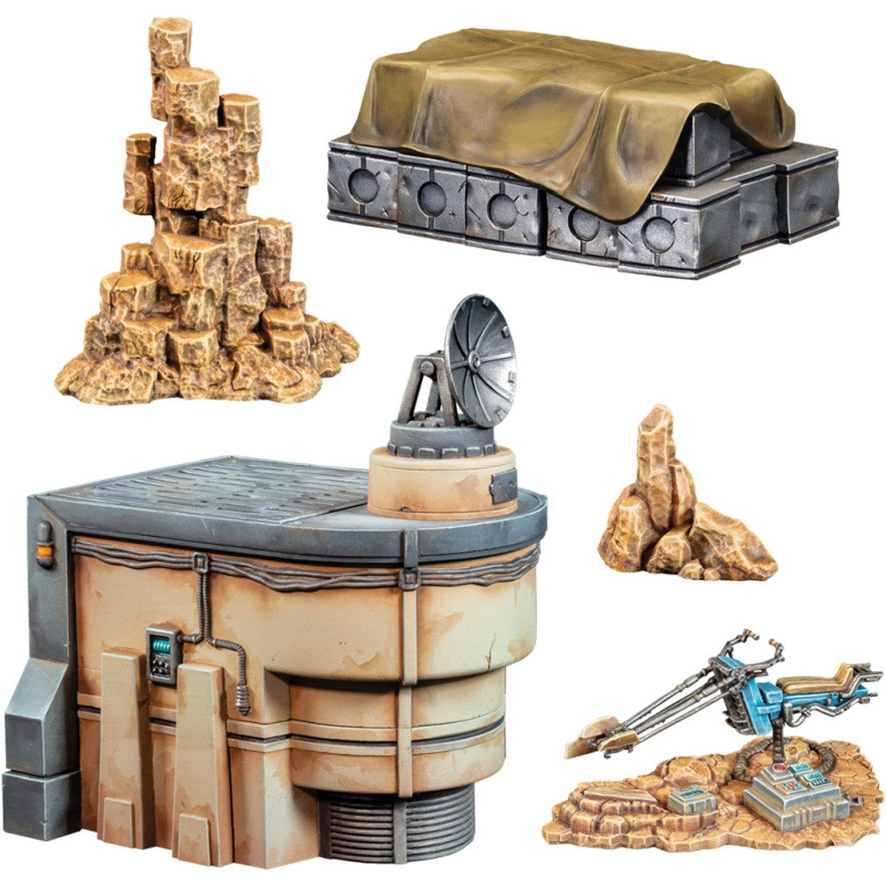 Star Wars: Legion  - Galactic Battlefield Terrian Starter Set