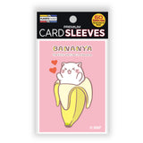 Player's Choice - Licensed Bananya Standard Sleeves Lovey Bananya (pink)