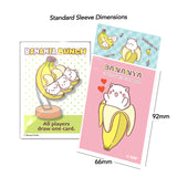 Player's Choice - Licensed Bananya Standard Sleeves Lovey Bananya (pink)