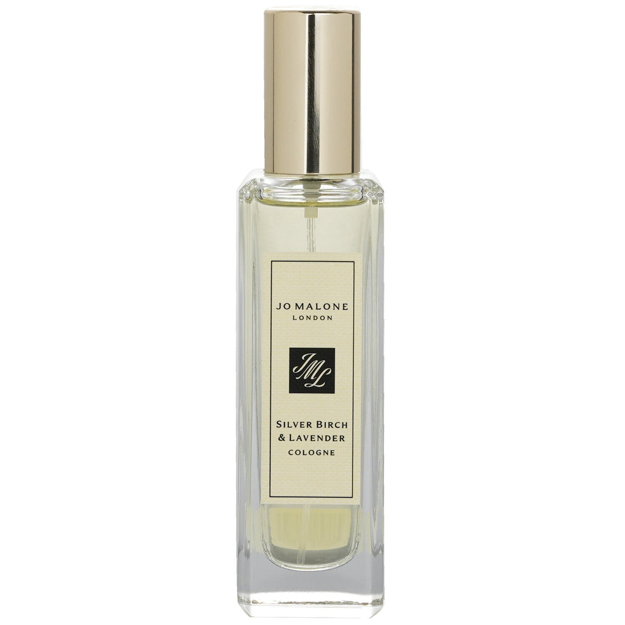 Jo Malone Silver Birch & Lavender Cologne Spray, a unisex 30ml fragrance with fresh grapefruit, calming lavender, and warm birch notes.