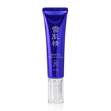 Lightweight Kose Sekkisei White UV Emulsion SPF50 for radiant skin, absorbs quickly, and protects against sun damage.