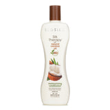 BioSilk Silk Therapy Conditioner with Coconut Oil, 355ml; nourishes, moisturizes, eliminates frizz, vegan formula.