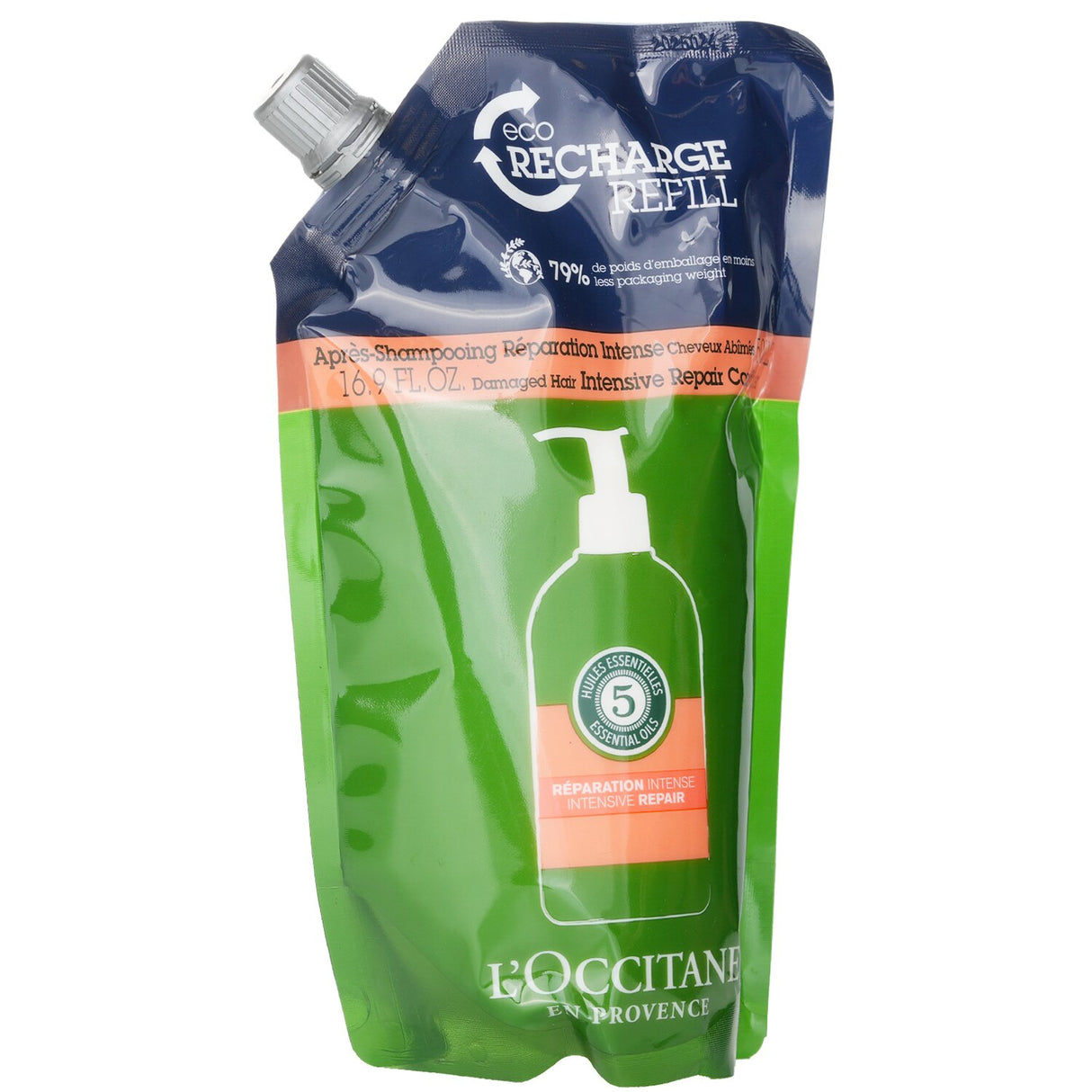 L'Occitane - Aromachologie Intensive Repair Conditioner - Damaged Hair (Eco-Refi