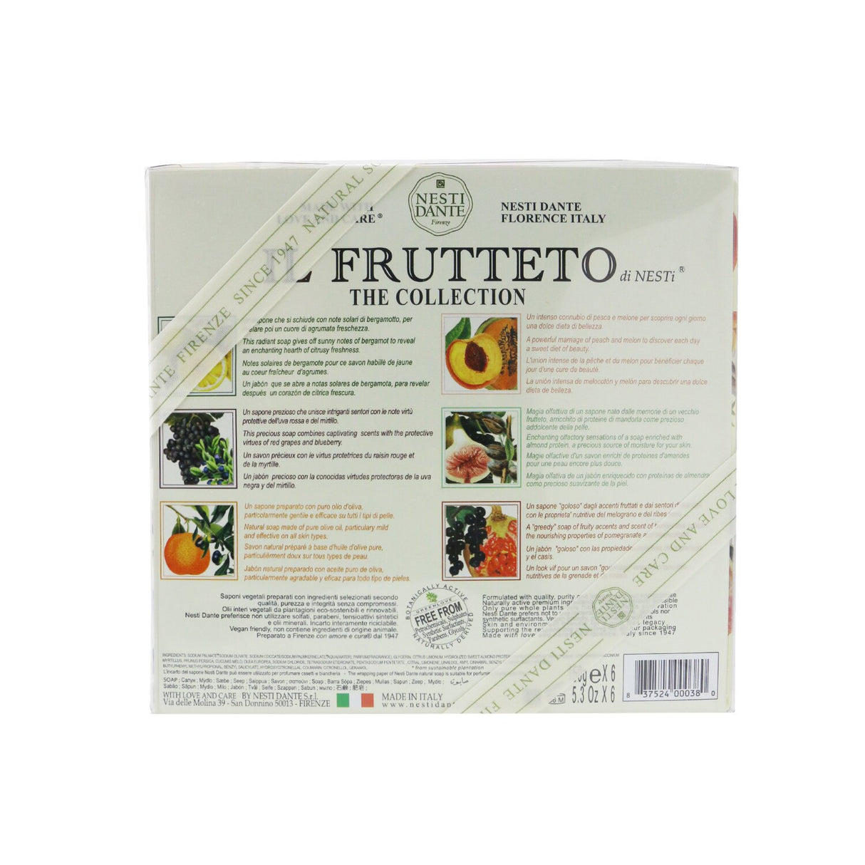 Nesti Dante - Il Frutteto Soap Gift Set (#Peach & Lemon, #Citron & Bergamot, #Fi