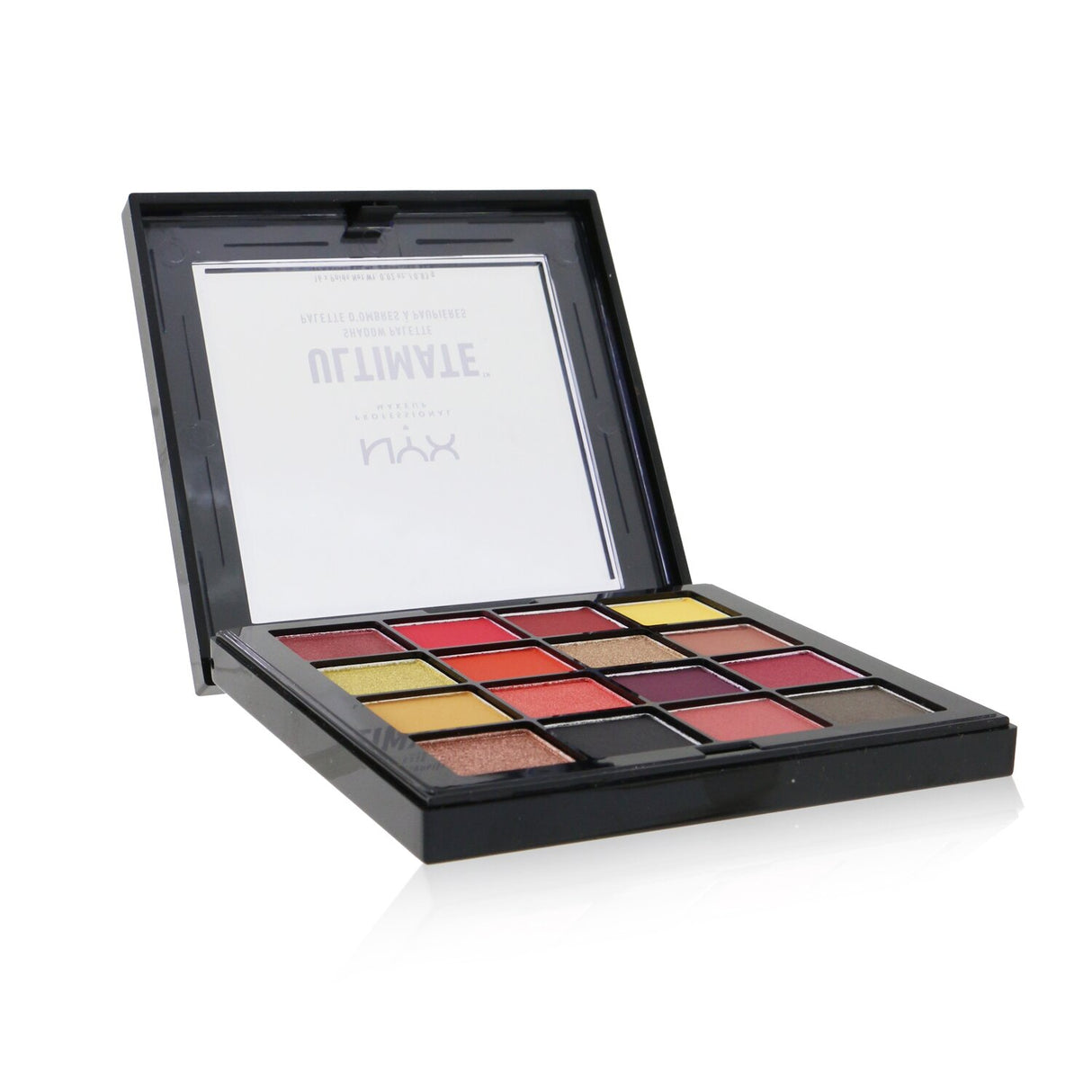 NYX Ultimate Shadow Palette #Phoenix featuring 16 versatile, richly pigmented eyeshadows for endless eye makeup looks.