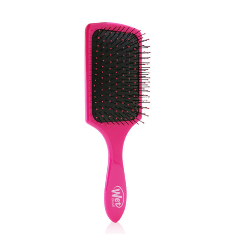 Vibrant pink Wet Brush Paddle Detangler with HeatFlex™ bristles for gentle, efficient detangling and easy cleanup.