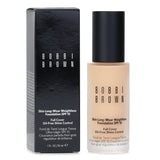 Bobbi Brown Skin Long Wear Weightless Foundation SPF 15 in #Cool Beige, offering full coverage with a natural matte finish.