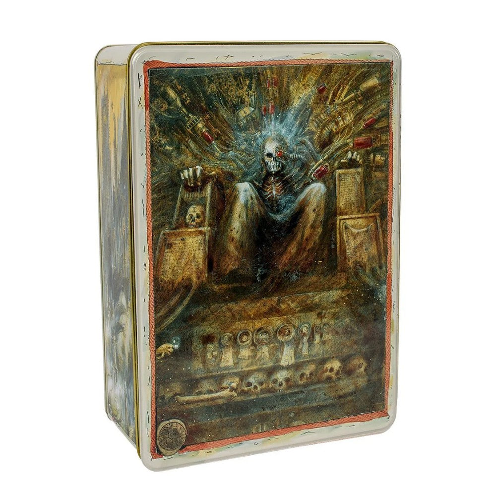Warhammer 40000 Emperor on His Throne Christmas Tin - Collectible Figure