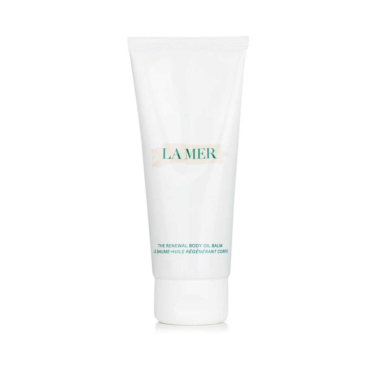 La Mer Renewal Oil Body Balm 200ml, a luxurious moisturizer that hydrates, soothes, and revitalizes dry skin with Miracle Broth.