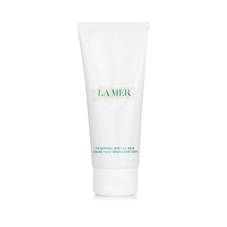 La Mer Renewal Oil Body Balm 200ml, a luxurious moisturizer that hydrates, soothes, and revitalizes dry skin with Miracle Broth.