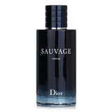 Elegant Christian Dior Sauvage Parfum Spray in a 200ml bottle, blending spices and woods for a confident, modern scent.