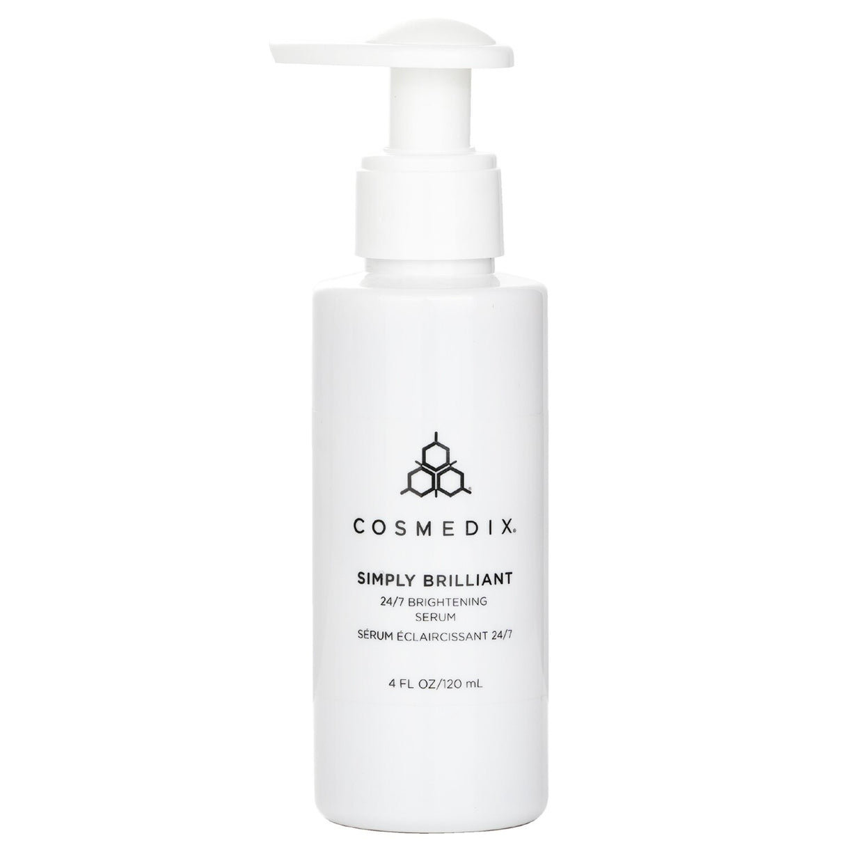 CosMedix - Simply Brilliant 24/7 Brightening Serum - Salon Size  - 120ml/4oz