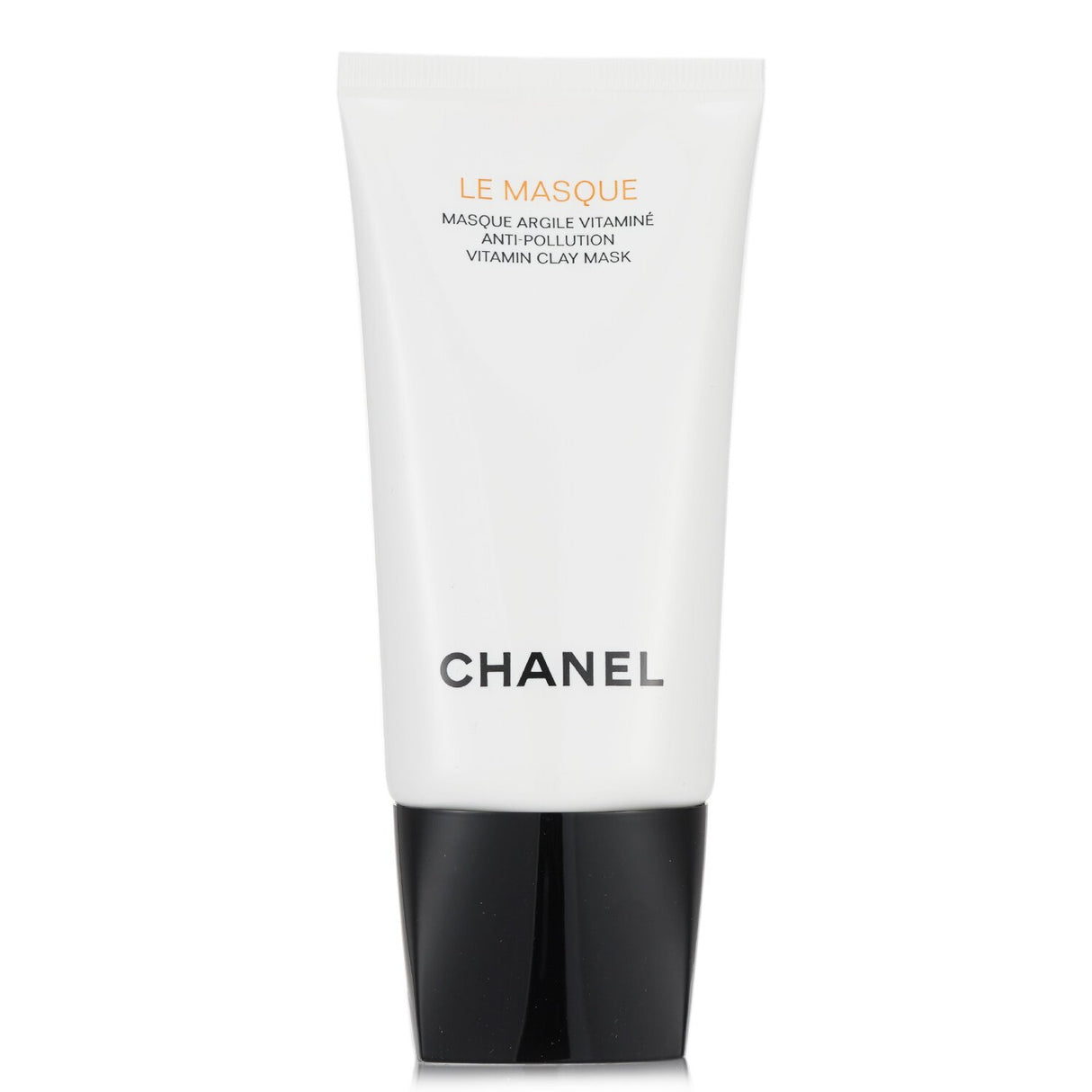 Chanel's anti-pollution clay mask purifies skin, removes makeup, and minimizes pores, enriched with vitamins and Maracuja extract.