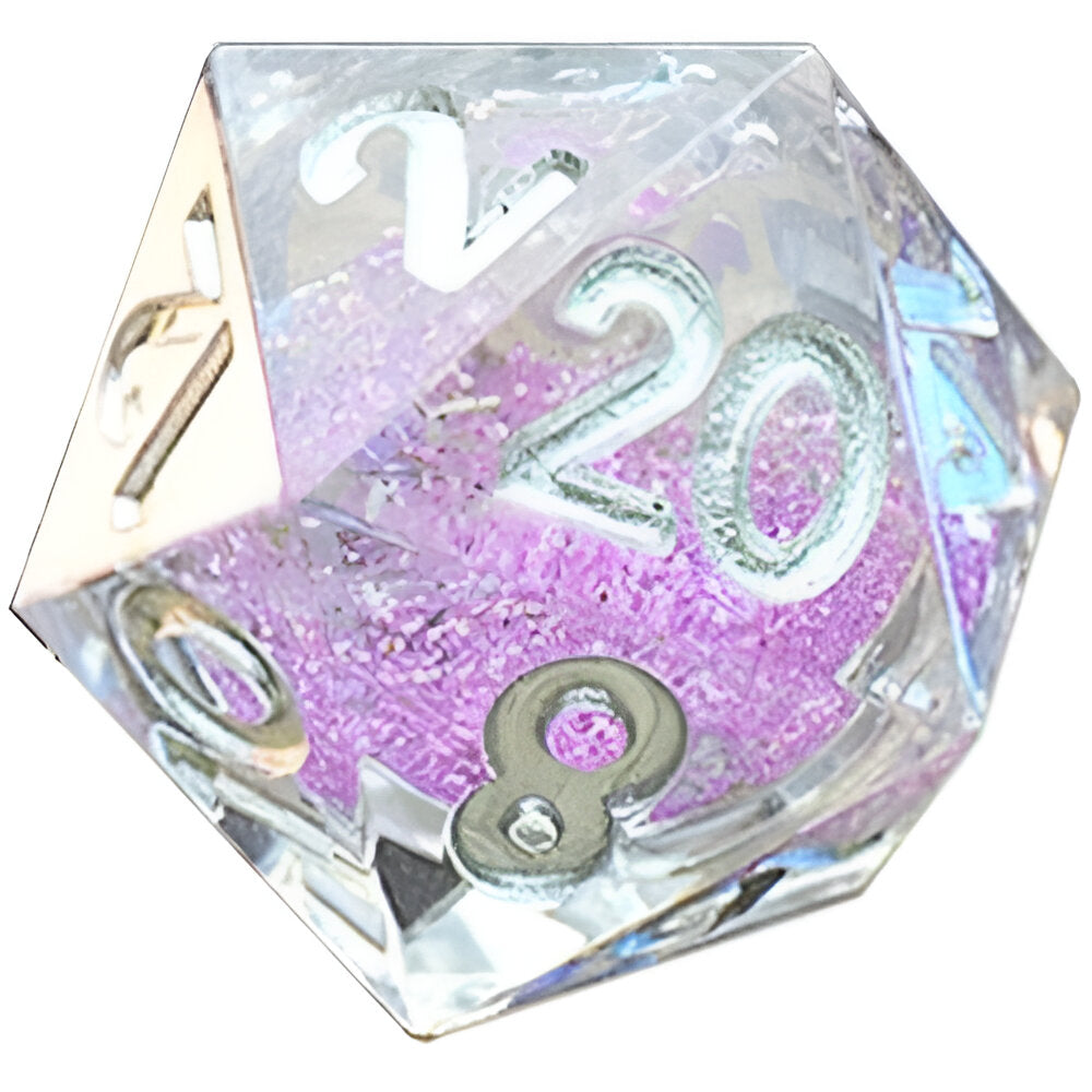 Fanroll: Individual d20 Elixir Liquid Core Dice: Sorcerous Swirl