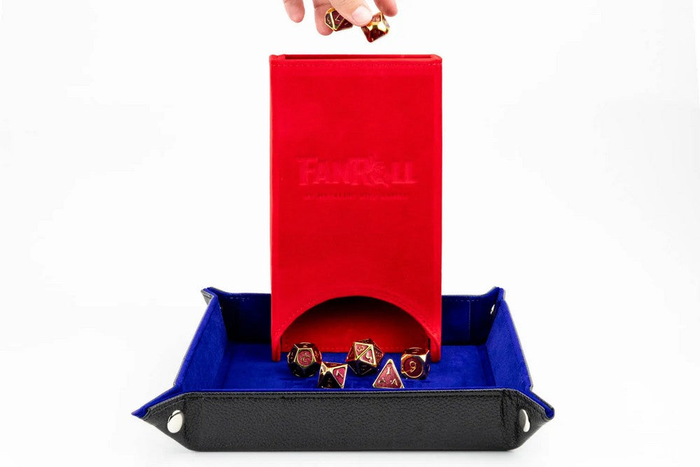 Fanroll: Fold Up Dice Tower: Red
