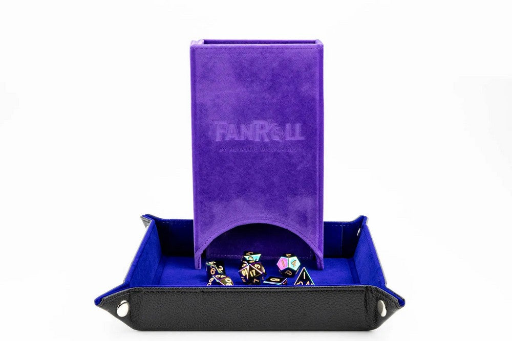 Fanroll: Fold Up Dice Tower: Purple