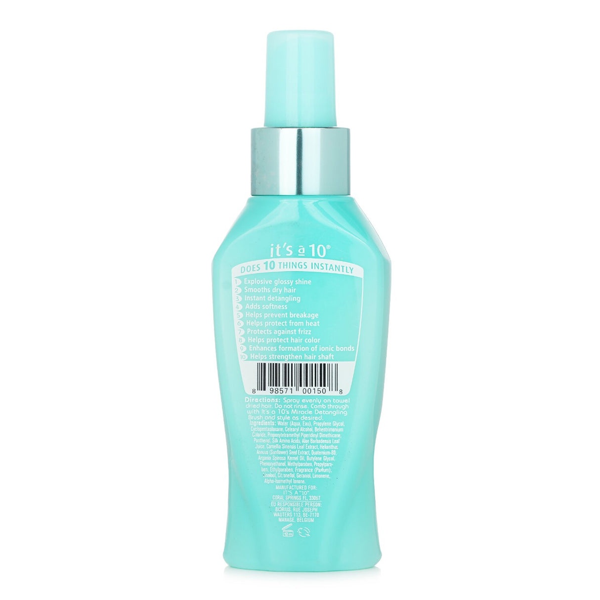 It's A 10 Blow Dry Miracle Glossing Leave-In, a 120ml leave-in treatment for stronger, shinier, and smoother hair.