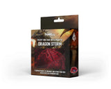 Fanroll: Dragon Storm Velvet Compartment Dice Bag: Red Dragon Scales