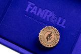 Fanroll: Metal d20 Spinner: Antique Copper