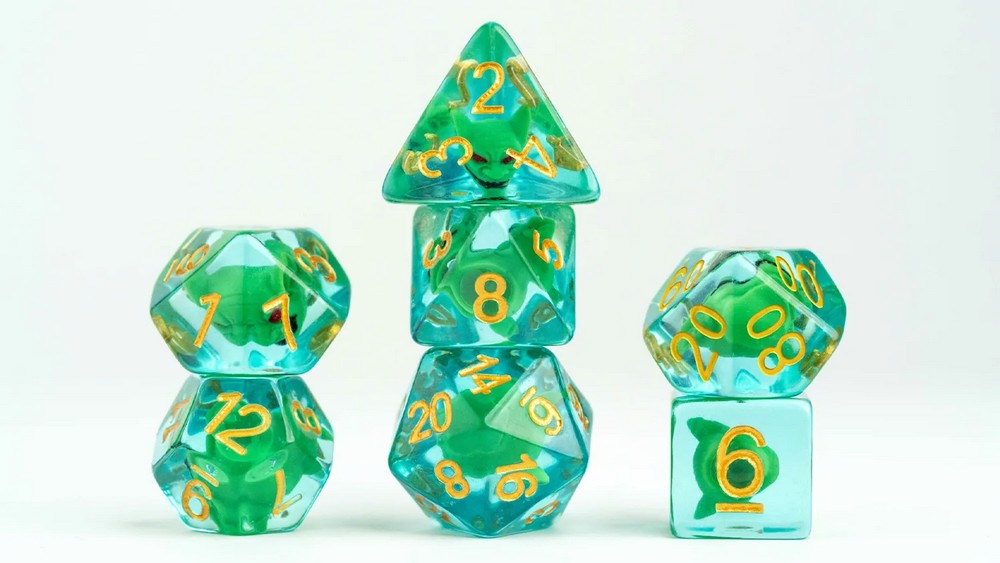 Fanroll: Pathfinder Goblin Inclusion Dice Set