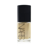 NARS Sheer Glow Foundation in Vienna offers buildable coverage with a radiant finish, enhancing skin brightness and texture.