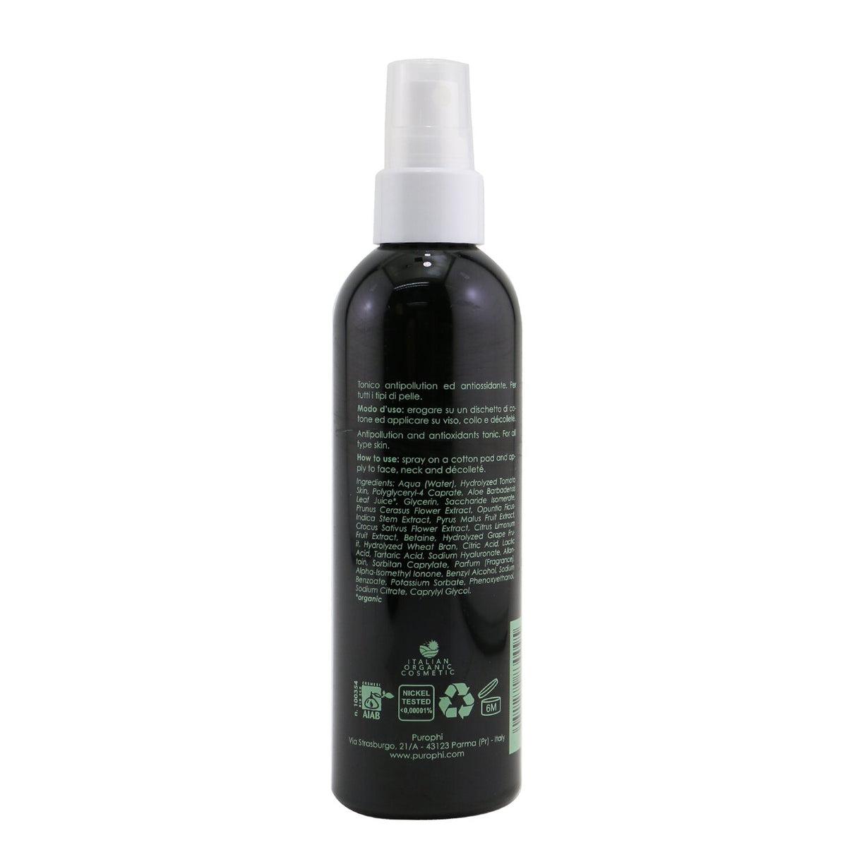 Alfa Tonic Antipollution Screen in 200ml, defending skin against pollution while enhancing hydration and elasticity.