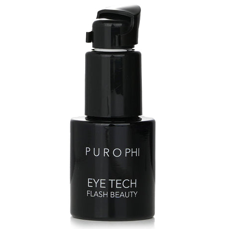 PUROPHI Eye Tech Flash Beauty 15ml, an anti-aging eye cream for all skin types, promotes firmness and reduces expression lines.